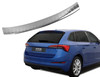 Chrome Rear Bumper Protector Scratch Guard Steel To Fit Skoda Scala (2019+)