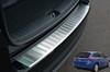 Rear Bumper Protector Scratch Guard Brushed Steel To Fit Skoda Scala (2019+)