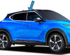 Chrome Window Sill Trim Set Covers (10 Piece) To Fit Nissan Juke (2020+)