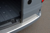 To Fit Volkswagen Caddy (2021+): Rear Bumper Protector Guard Brushed Steel