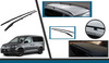 Black Aluminium Roof Rack Bars Side Rails For L2 Volkswagen Caddy Maxi (2021+)