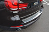 To Fit BMW X5 F15 (2014-18): Chrome Rear Bumper Protector Scratch Guard