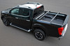 Truck Bed Rack Load Carrier Bars To Fit Fiat Fullback (2016+) - Black