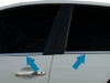 Chrome Side Door Window Sill Trim Set Covers To Fit Ford Fiesta (2002-09)