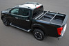 Truck Bed Rack Load Carrier Bars To Fit Volkswagen Amarok (2010+) - Black