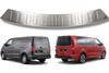 Rear Bumper Protector Guard Brushed Steel To Fit Long (L3) Fiat Scudo (2022+)