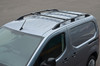 Black Cross Bar Rail Set To Fit Roof Side Bars To Fit Fiat Scudo (2022+)
