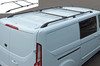 Black Roof Rails & Cross Bars Set To Fit L2H1 Ford Transit Custom (2012-22)