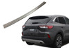 To Fit Ford Kuga (2019+): Chrome Rear Bumper Protector Scratch Guard Steel