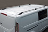 Silver Aluminium Roof Bars Rack To Fit L1H1 Ford Transit Custom (2012-22)