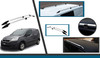 Silver Aluminium Roof Rack Rails Side Bars To Fit Peugeot Partner (2008-18)