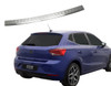 Rear Bumper Protector Scratch Guard Brushed Steel To Fit Seat Ibiza (2017+)