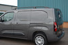 Black Aluminium Roof Rack Rails Side Bars To Fit L2 Fiat Doblo (2023+)