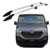 Aluminium Roof Rack Rails Side Bars To Fit L1H1 Renault Trafic (2014+)