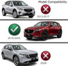 Aluminium Roof Rack Rails Side Bars To Fit Mazda CX-5 (2018-25)