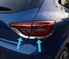 Chrome Rear Tail Light Trims To Fit Renault Clio V (2019-)
