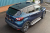 Silver Aluminium Side Steps Bars Running Boards To Fit Renault Captur (2013-19)