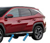 Chrome Side Door Streamer Trims To Fit Hyundai Tucson (2021+)