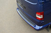 Carbon Foiled Rear Bumper Protector For Twin Barn Door VW T6 Transporter (2016+)