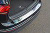 Chrome Rear Bumper Protector Guard Steel To Fit Seat Ateca (2016+)