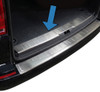 Rear Loading Sill Protector Brushed Steel For Tailgate VW T6 Transporter (2016+)