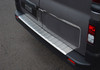 Rear Bumper Protector Guard Brushed Steel To Fit Nissan Primastar (2022+)