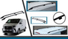 Black Aluminium Roof Rack Rails Side Bars To Fit L1H1 Nissan Primastar (2022+)