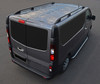 Black Aluminium Roof Rails Side Bars To Fit L2H1 Nissan Primastar (2022+)