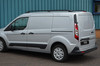 Black Aluminium Roof Bars Side Rails To Fit L1 Ford Transit Connect (2012+)
