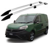 Aluminium Roof Bars Side Rails To Fit Short Wheelbase Fiat Doblo (2010-22)