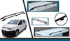 Black Aluminium Roof Bars Side Rails To Fit L2 Fiat Doblo (2023+)