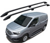 Black Aluminium Roof Bars Side Rails To Fit L1 Vauxhall / Opel Combo E (2019+)