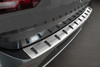 Reinforced Rear Bumper Protector Guard For VW T-Roc (2017+) - Silver Brushed