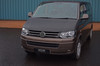 To Fit VW T5 Transporter (2010-15): Full Bonnet Bra Cover Carbon Fibre Effect