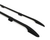 Black Aluminium Roof Rack Side Bars To Fit L2 Volkswagen Caddy Maxi (2010-2020)