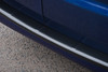 Rear Bumper Protector Guard Gloss Black For Twin Rear Door T6 Transporter 2016+