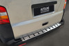 Silver Reinforced Rear Bumper Protector For VW T5 Transporter (2003-15) Tailgate