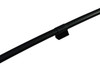 Black Aluminium Roof Rack Rails Side Bars To Fit L1 Fiat Scudo (2006-16)