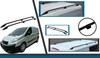 Black Aluminium Roof Rack Rails Side Bars To Fit L1 Fiat Scudo (2006-16)