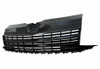 To Fit VW T6 Transporter (2015-2019): Black Debadged Front Grille Badgeless