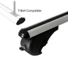 Cross Bar Rack For Rear Truck Bed Rails To Fit Ford Ranger (2023+) 75KG Lockable