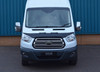 Black Front Bonnet Bra / Protector Half Version To Fit Ford Transit (2014+)