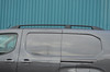Black Aluminium Roof Rack Rails Side Bars For L2 LWB Ford Transit Custom (2024+)