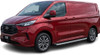 Aluminium Side Steps Bars Running Boards For L2 LWB Ford Transit Custom (2024+)