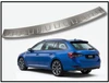 Rear Bumper Protector Guard Brushed Steel To Fit Skoda Superb Estate (2015-2024)