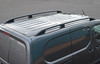 Black Aluminium Roof Rack Rails Side Bars To Fit L2 Renault Kangoo LWB (2022+)