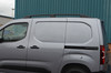 Black Aluminium Roof Rack Rails Side Bars To Fit L1 Mercedes Citan SWB (2022+)