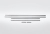 Chrome Side Door Streamer Trims To Fit Audi A6 Saloon (2011-18) 6 Piece