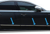 Chrome Side Door Streamer Trims To Fit Audi A8 (2010-17) SWB 6 Piece