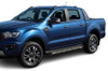 Chrome Side Door Window Sill Trim Covers To Fit Ford Ranger (2015-2022)